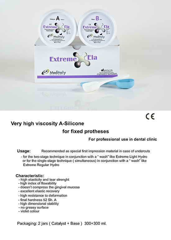 meditaly extreme ela silicones clinical